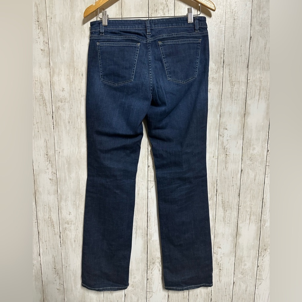 Eileen Fisher Organic Cotton Denim Dark Wash Jeans Size 8 - Picture 2 of 5